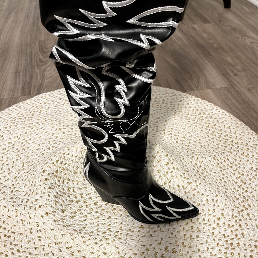 Cape Robbin OVER KNEE Pointed Thigh Boots Women
